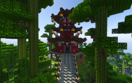 Pagoda schematic - building