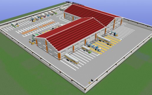 QuickDeli Cargo Services schematic - building