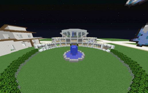 Villa Modern schematic - building
