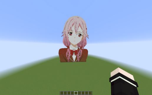 Pixel Art - Inori Yuzuriha schematic - building
