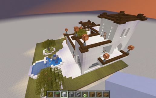 Oriental modern house