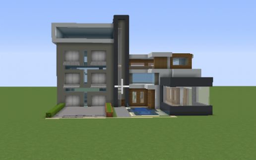 The Modern House schematic - building