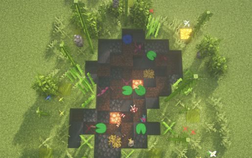 Small pond 1 schematic - building