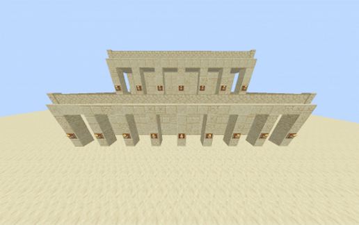 Desert warehouse schematic - building
