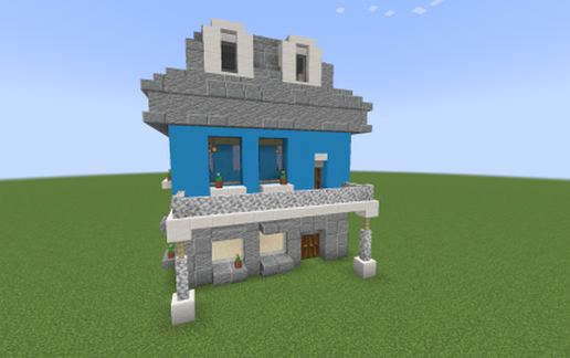 Street House #2 schematic - building