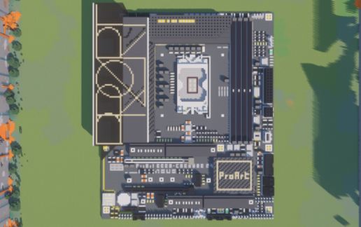 Intel B660-CREATOR D4 (ASUS ProArt Series) schematic - building