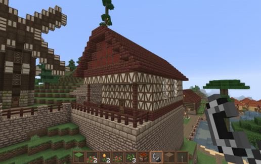 House 1 schematic - building