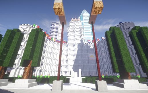 Flags Tower schematic - building