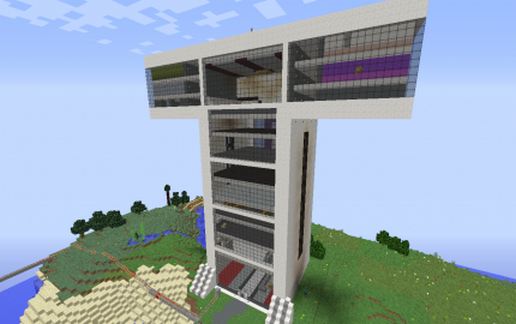 Titans Tower schematic - building