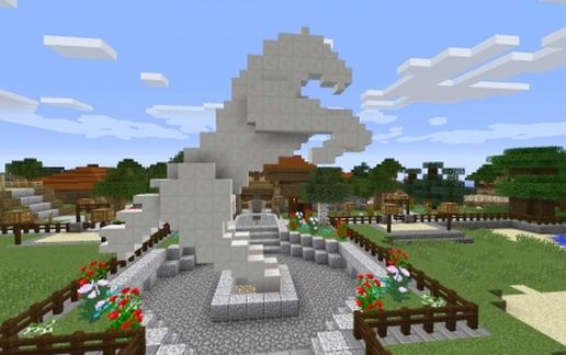 Horse Statue schematic - building