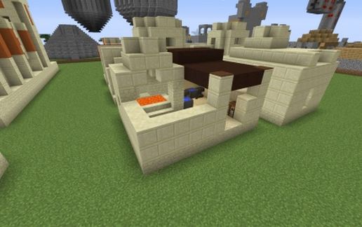 Desert Crafting Station schematic - building