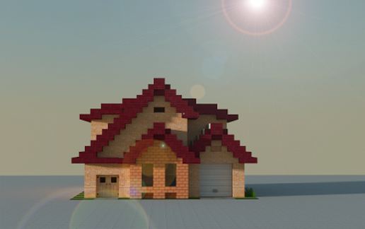 16x16 Traditional house 2 schematic - building