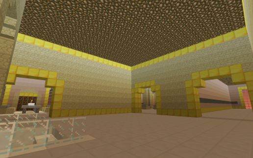 swanky palace part-furnished schematic - building