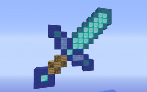 Diamond Sword schematic - building