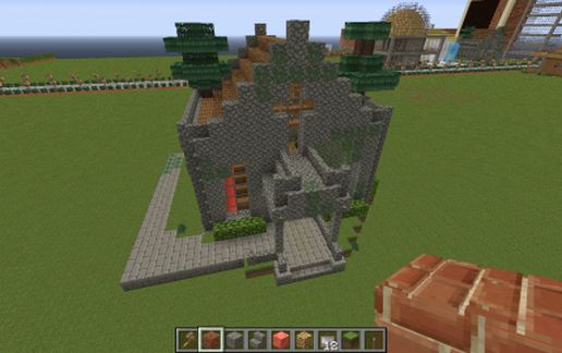 Simple Church schematic - building