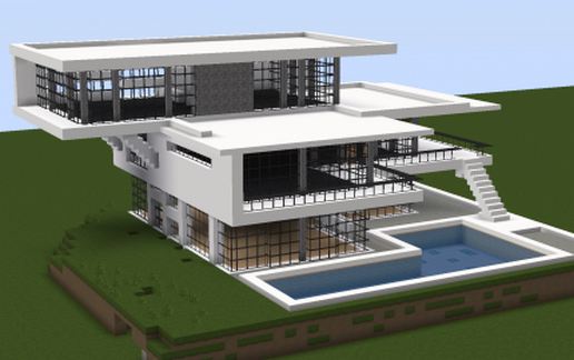 Medium Modern Home 1 schematic - building