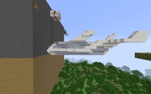 a simple spaceship schematic - building