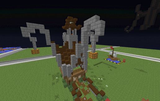 Detailed Medieval House schematic - building