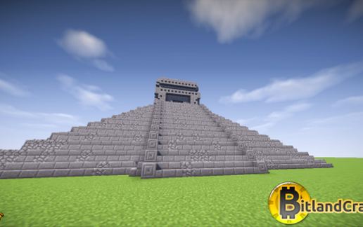 Maya temple schematic - building