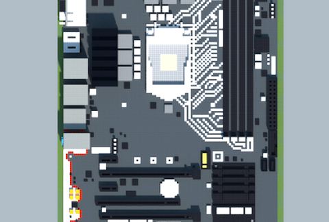 Intel H110 PC MATE (MSI) schematic - building