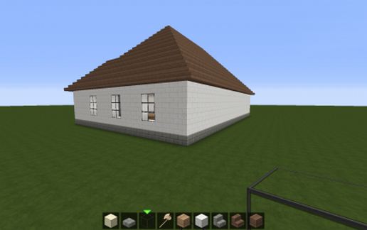 medium house schematic - building