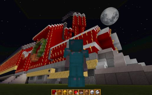 Christmas Train schematic - building