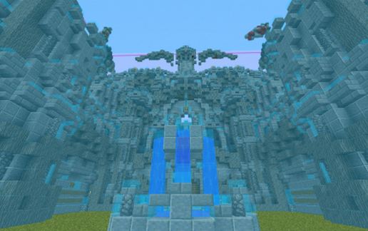 Bed Wars Spawn schematic - building