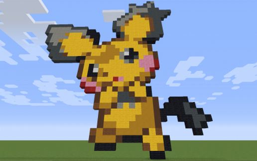 Pich Pixel art schematic - building