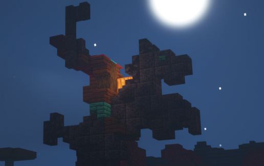 Headless Horseman Statue schematic - building