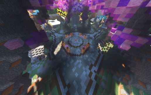 Spawn Skyblock schematic - building