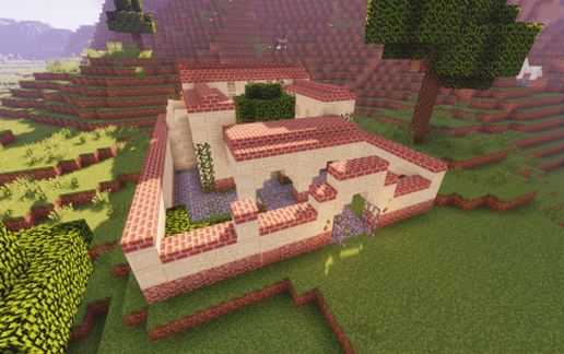 Roman Villa 4 schematic - building