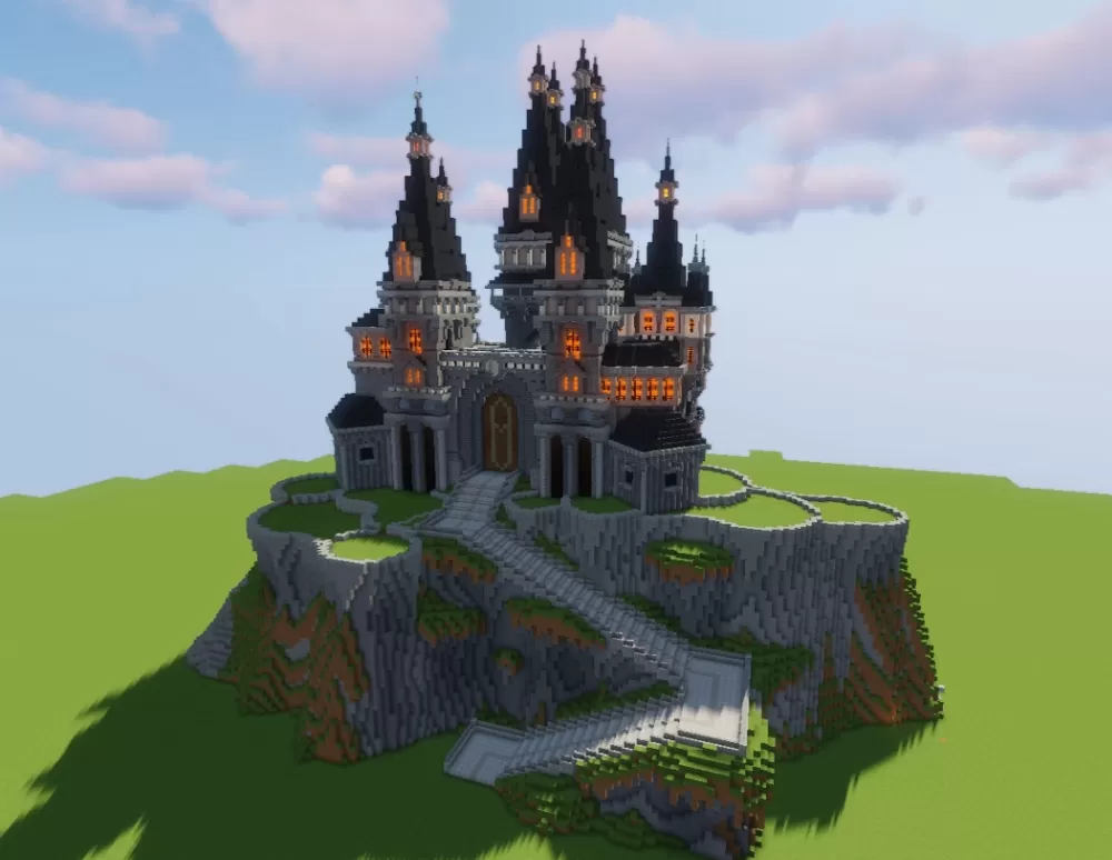 Gothic Castle schematic - building