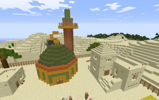 Middle Eastern Village schematic - building