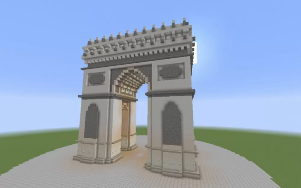 Triumphal Arch schematic - building