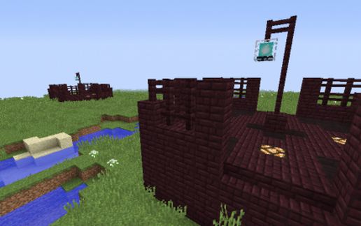 Nether Small Plaza schematic - building