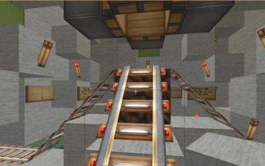 4 Way Intersection (Redstone) schematic - building