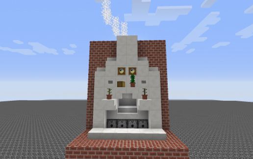 Automatic lighting fireplace schematic - building