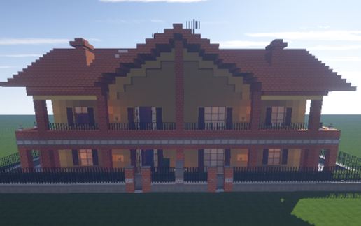 Italian Terraced House schematic - building