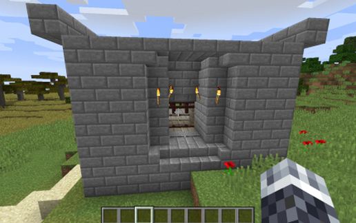 Castle Gate (Double-Gate) Model n-1.8 schematic - building