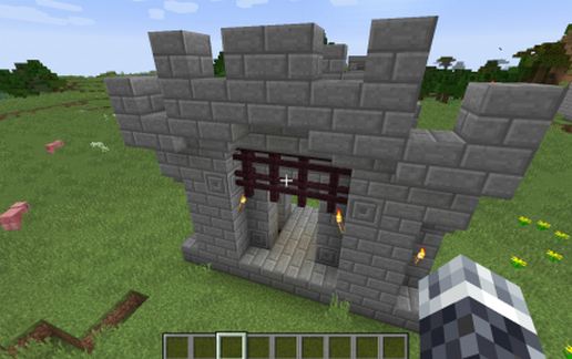 Castle Gate (Auto Night-Protection) Model n-1.10 schematic - building