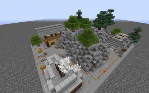 Functioning Mine schematic - building