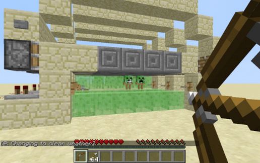 shooting range schematic - building