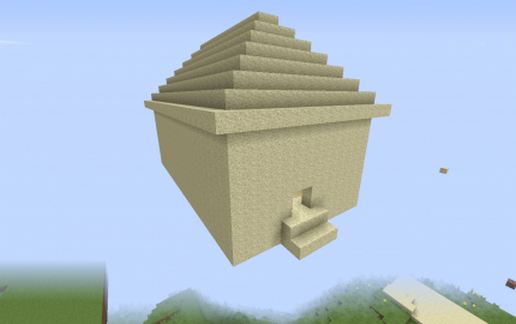 Sand House schematic - building