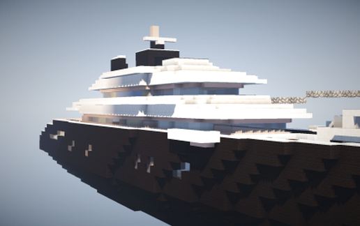 GTA Galaxy Super Yacht schematic - building