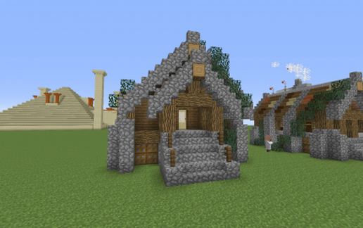 Rustic Library schematic - building