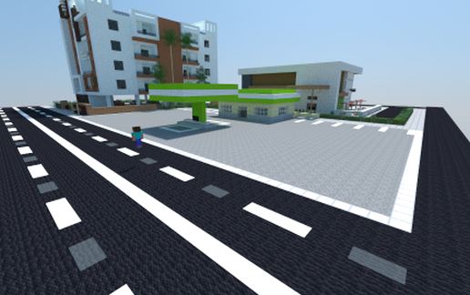 Gas Station V2 schematic - building