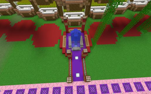 Small modern park schematic - building