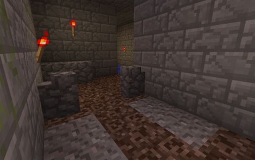 Graveyard Dungeon schematic - building