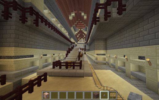 Sand Palace Station schematic - building