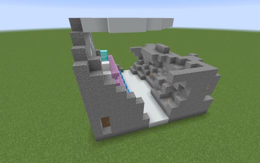 Ruined Skin Competition Arena schematic - building